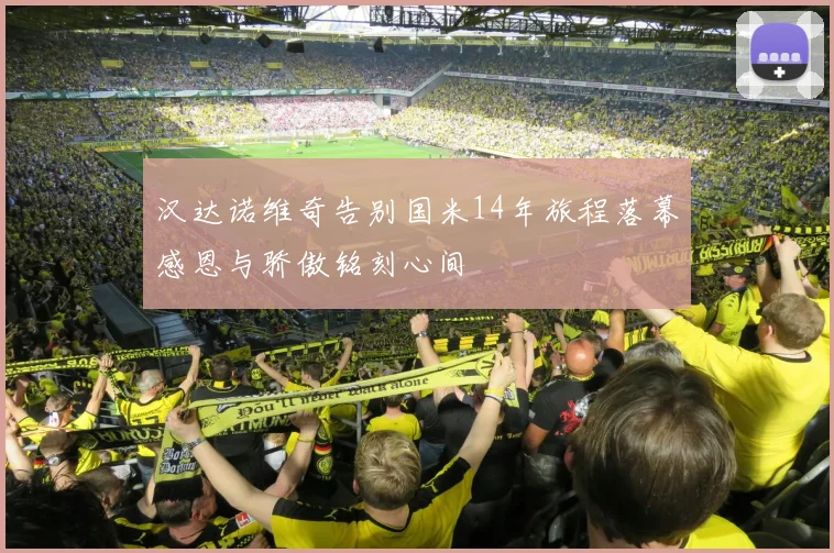 汉达诺维奇告别国米14年旅程落幕感恩与骄傲铭刻心间